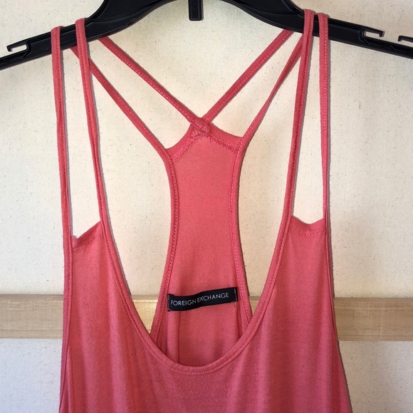 Flowy coral tank top - Picture 2 of 6
